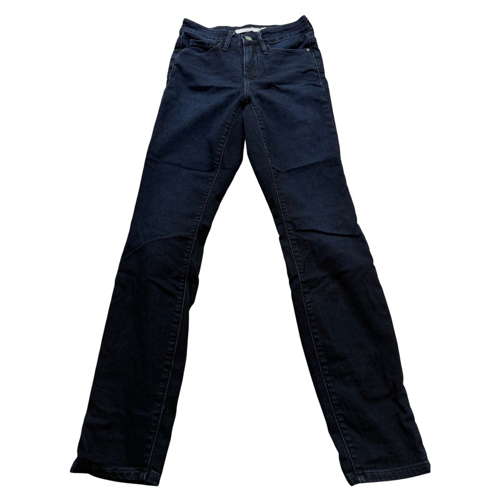 Athleta Sculptek Skinny Jeans Womens 0 Dark Blue Indigo Stretch Denim Pants